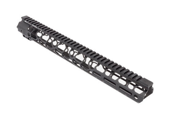 Odin Works free float 15.5 in M-LOK handguard features a full-length M1913 picatinny top rail for your favorite sights